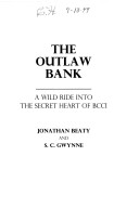 Book cover for The Outlaw Bank, the