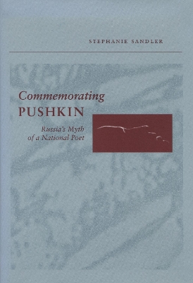 Book cover for Commemorating Pushkin