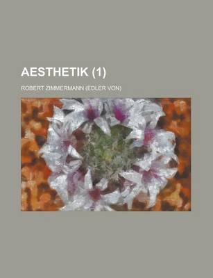 Book cover for Aesthetik (1)