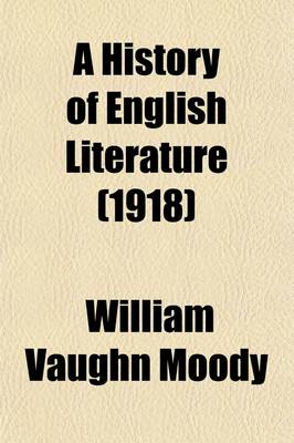 Book cover for A History of English Literature (1918)