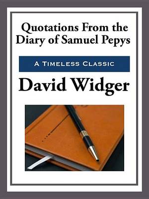 Book cover for Quotations from the Diary of Samuel Pepys