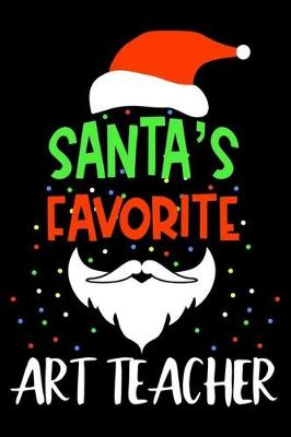 Book cover for Santa's Favorite Art Teacher