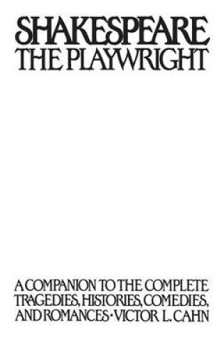 Cover of Shakespeare the Playwright
