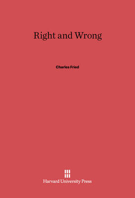 Book cover for Right and Wrong