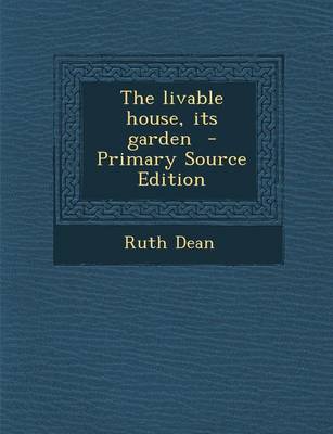 Book cover for The Livable House, Its Garden