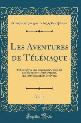 Cover of Les Aventures de Télémaque, Vol. 1