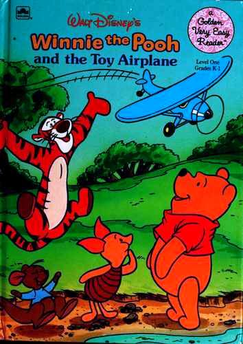 Book cover for Walt Disney's Winnie the Pooh and the Toy Airplane