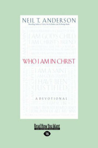 Cover of Who I am in Christ