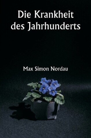 Cover of Die Krankheit des Jahrhunderts