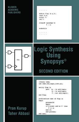 Cover of Logic Synthesis Using Synopsys(r)