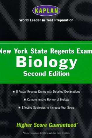 Cover of NY Regional Exam Biology 2nd Ed