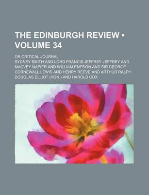 Book cover for The Edinburgh Review (Volume 34); Or Critical Journal