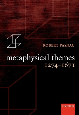 Book cover for Metaphysical Themes 1274-1671