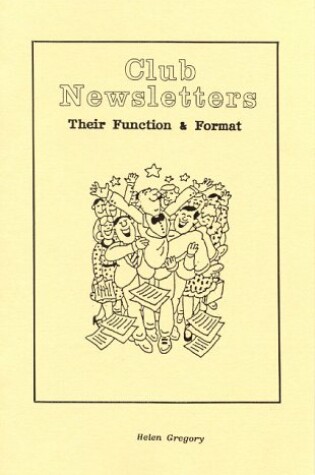 Cover of Club Newsletter