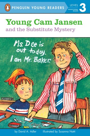 Book cover for Young Cam Jansen and the Substitute Mystery