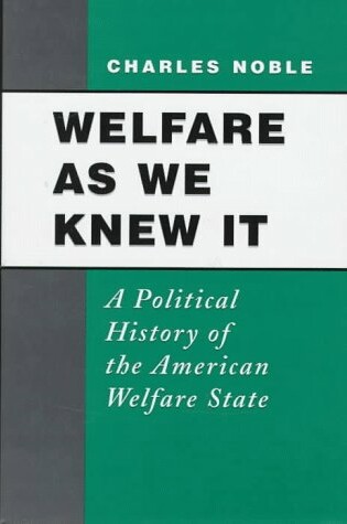 Cover of Welfare as We Knew it