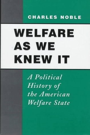 Cover of Welfare as We Knew it