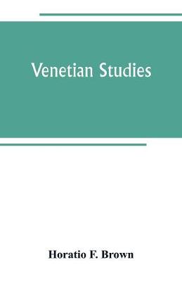 Book cover for Venetian studies