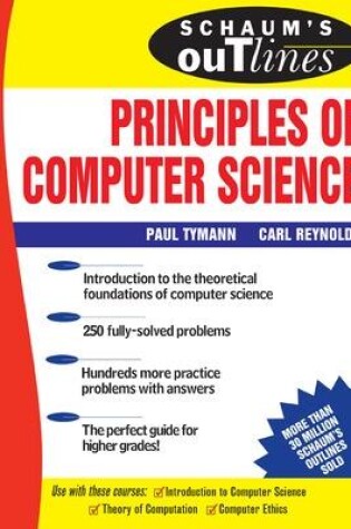 Cover of Schaum's Outline of Principles of Computer Science