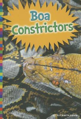 Book cover for Boa Constrictors