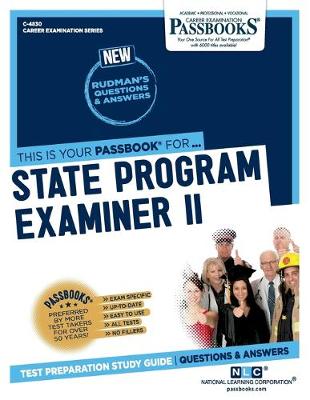 Book cover for State Program Examiner II (C-4830)