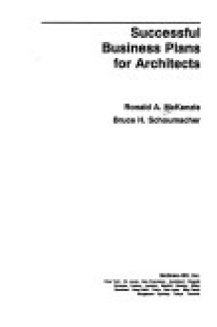 Cover of Successful Business Plans for Architects