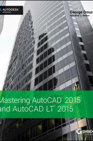 Cover of Mastering AutoCAD 2015 and AutoCAD LT 2015