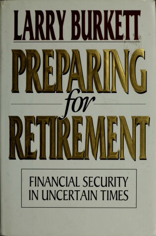 Book cover for Preparing for Retirement
