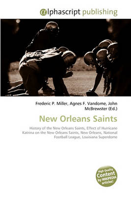 Cover of New Orleans Saints