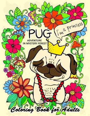 Book cover for Pug Adventure in Mystery Forest