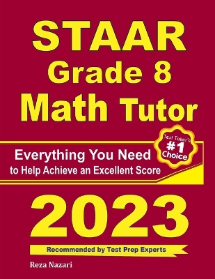 Book cover for STAAR Grade 8 Math Tutor