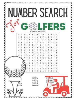 Book cover for Number Search for Golfers