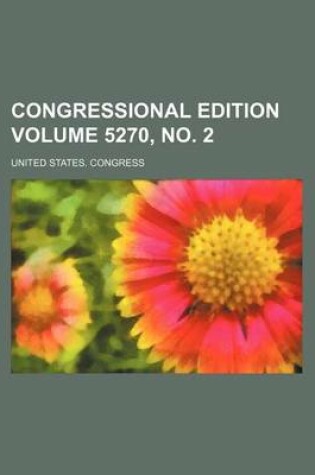 Cover of Congressional Edition Volume 5270, No. 2