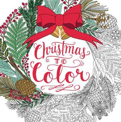 Book cover for Christmas to Color