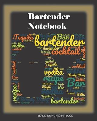 Book cover for Bartender Notebook