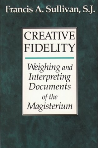 Cover of Creative Fidelity