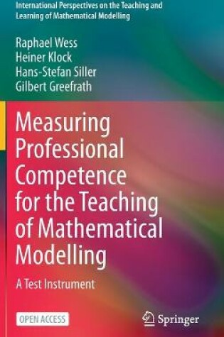 Cover of Measuring Professional Competence for the Teaching of Mathematical Modelling