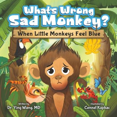 Book cover for What's Wrong Sad Monkey?