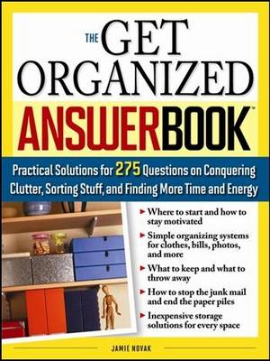 Book cover for The Get Organized Answer Book