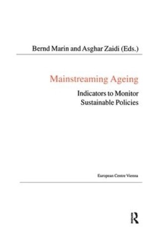 Cover of Mainstreaming Ageing