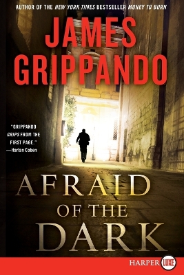Book cover for Afraid of the Dark Large Print