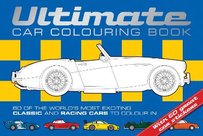 Book cover for Ultimate Car Colouring Book