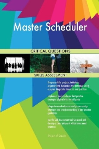 Cover of Master Scheduler Critical Questions Skills Assessment