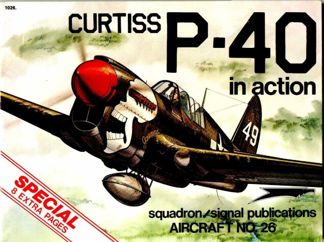 Book cover for Curtiss P-40 in Action