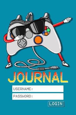 Book cover for Video Game Console Dabbing Gamer Journal