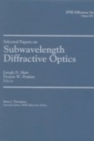 Cover of Subwavelength Diffractive Optics, Sel Papers