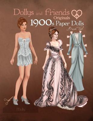 Book cover for Dollys and Friends Originals 1900s Paper Dolls