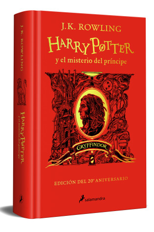 Cover of Harry Potter y el misterio del Príncipe (20 Aniv. Gryffindor) / Harry Potter and  the Half-Blood Prince (20th Anniversary Ed)