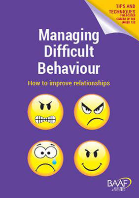 Book cover for Managing Difficult Behaviour