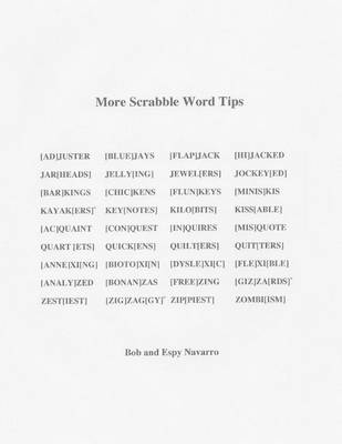 Book cover for More Scrabble Word Tips